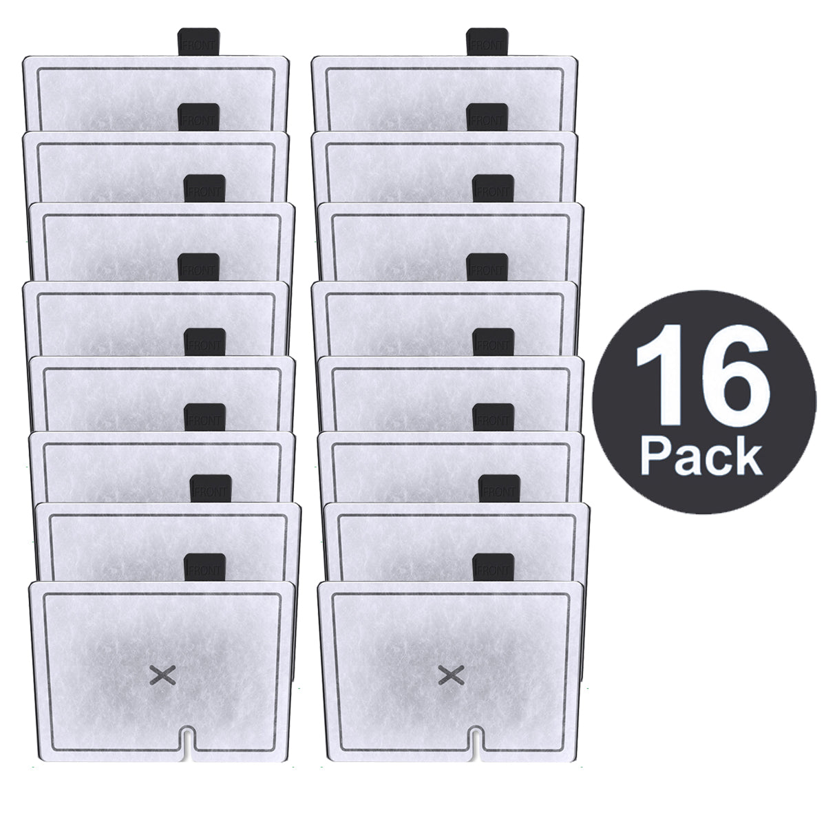 Small Aquarium Filter Cartridges Replacement Compatible with Aqueon QuietFlow E Series Internal Power Filter (Size 10) and 1/2.5/5 Gallon Minibow Aquarium Filters