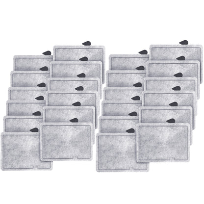 Small Aquarium Filter Cartridges Replacement Compatible with Aqueon QuietFlow E Series Internal Power Filter (Size 10) and 1/2.5/5 Gallon Minibow Aquarium Filters