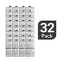PF-S Filter Cartridges for PF10 Power Filters, 8-Pack Replacement Aquarium Filter Pads, 5.5 x 3.1 Inch, 3-Layer Cotton and Activated Carbon Filtration