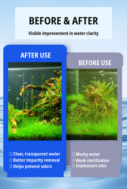 Filter Cartridges Compatible with Top Fin RF-L Filter, Aquarium Replacement Filter Cartridges for Top Fin Desktop Aquariums with Large Retreat Filter, 8 Pack