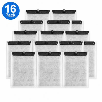 Large Filter Cartridges Compatible with Tetra Whisper Bio-Bag Filters, Replacement Filters for Whisper 20i/40i/IQ20/30/45/60, PF20/30/40/60 & ReptoFilter, Aquarium Filter Cartridge with Activated Carbon