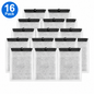 Large Filter Cartridges Compatible with Tetra Whisper Bio-Bag Filters, Replacement Filters for Whisper 20i/40i/IQ20/30/45/60, PF20/30/40/60 & ReptoFilter, Aquarium Filter Cartridge with Activated Carbon